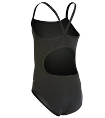 Sporti HydroLast Solid Thin Strap One Piece Swimsuit Youth (22-28)