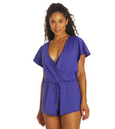 Dolfin Aquashape Women's Solid Swim Romper
