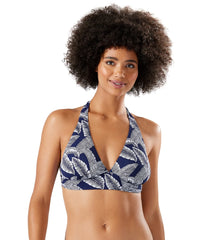 Tommy Bahama Women's Island Cays Palms Reversible Halter Bikini Top