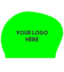 Custom Long Hair Silicone Swim Cap