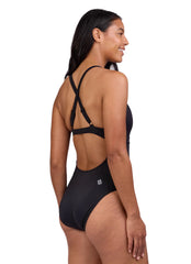 JOLYN Women's Solid Toni One Piece Swimsuit