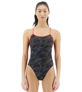 TYR Women's Blackout Camo Trinityfit One Piece Swimsuit