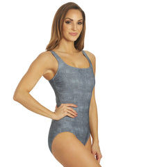 TYR Women's Sanblasted Scoop Neck Controlfit One Piece Swimsuit