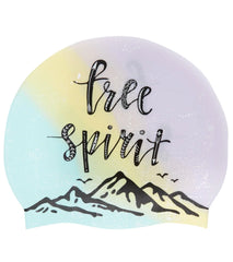 Sporti Free Spirit Silicone Swim Cap