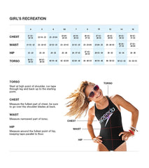 Speedo Girls' Printed High Neck Two Piece Tankini Set (Big Kid)