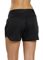 Sporti Women's Solid 4" inseam Board Short