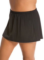 Maxine Plus Size Solid Swim Skirt
