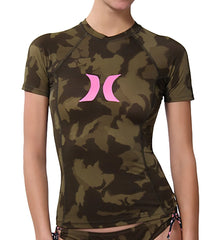 Hurley Camo S/S Rashguard