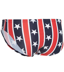 Speedo Men's Stars And Bars Solar Brief Swimsuit
