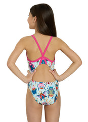 Sporti Beetle Brights Thin Strap One Piece Swimsuit Youth (22-28)