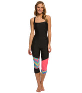 Body Glove Breathe Cha-Cha Shanti Zip Free Long Jane Unitard