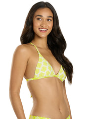 Sporti Active Coral Bloom Tie Back Bikini Top