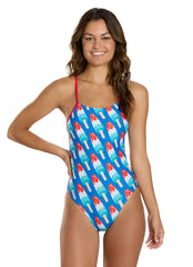 Sporti Summer Bliss Micro Back One Piece Swimsuit (26-40)