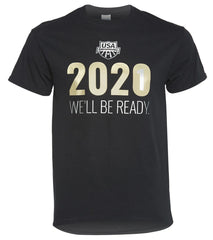 USA Swimming Men's 2021 We Will Be Ready Crew Neck T-Shirt