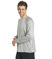 Sporti Men's L/S Hybrid UPF 50+ Sun Shirt