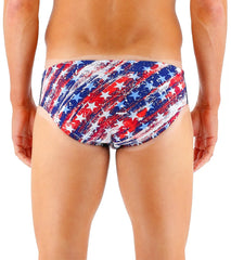 TYR Men's Homeland Racer Brief Swimsuit