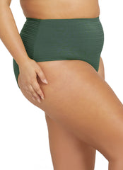 Artesands Woman's Plus Size Aria Olive Renoir Bikini Bottom
