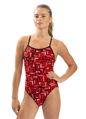 Dolfin Women's Bionic V-Back One Piece Swimsuit