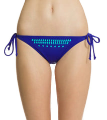 Hurley One & Only Laser Cut Tie Side Bikini Bottom