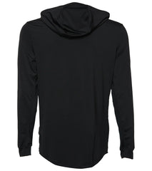 TYR Men's Long Sleeve Solid Hoodie Rashguard