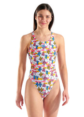 Arena Women's Desert Tech Back One Piece Swimsuit