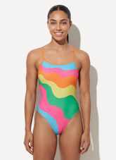 Sporti Glow With It Thin Strap One Piece Swimsuit (22-44)