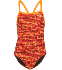 TYR Girls' Agran Diamondfit One Piece Swimsuit
