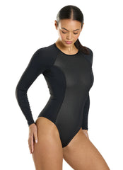Xcel Women's Water Inspired Drylock Celliant Jaquard Long Sleeve Rashguard