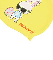 Sporti Kool Bunny Silicone Swim Cap