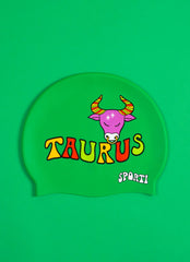 Sporti Groovy Zodiac Taurus Silicone Swim Cap