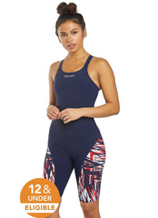 Dolfin Women's FirstStrike Knee Tech Suit Swimsuit