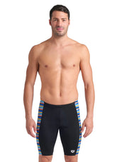 Arena Men's Racing Stripe Jammer Swimsuit