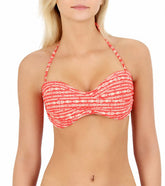 Body Glove Women's Transition Molded Cup Twist Bandeau Top