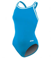 Dolfin Girls' Poly Solid DBX Back One Piece Swimsuit