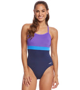 Dolfin Aquashape Women's Cross Back Chlorine Resistant One Piece Swimsuit