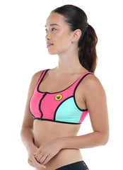 Body Glove Women's Groove You Spin Me Crop Bikini Top