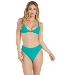 Volcom Women's Simply Rib Retro Bikini Bottom