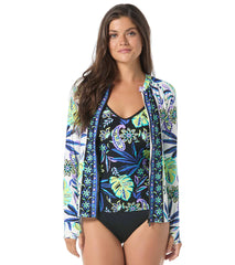 Beach House Women's Aruba Bloom Ava Rash Guard