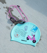 Sporti x Gretchen Walsh Beep Beep! Silicone Swim Cap