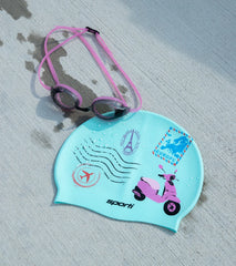 Sporti x Gretchen Walsh Beep Beep! Silicone Swim Cap