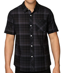 Body Glove Guys' Blender Plaid S/S Button Up