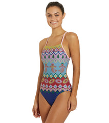 Sporti Granny Sweater Gingerbread Mermaid Micro Back One Piece Swimsuit