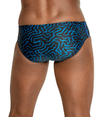 Speedo Men's Race Maze Brief Swimsuit