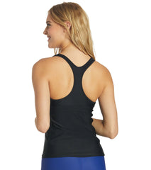 Sporti Active Racerback Solid Tankini Top