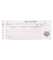 USA Swimming Relay Entry Slip