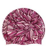 Arena Pink Dahlia Swim Cap