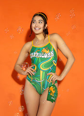 Sporti Groovy Zodiac Capricorn Thin Strap One Piece Swimsuit (22-44)