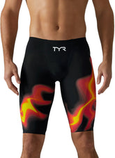 TYR Men's Venzo Infrared High Waist Jammer Tech Suit Swimsuit