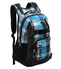 Hurley Men's Plaid Honor Roll 3 Skate Backpack