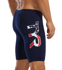 TYR Men's Large Logo Jammer Swimsuit